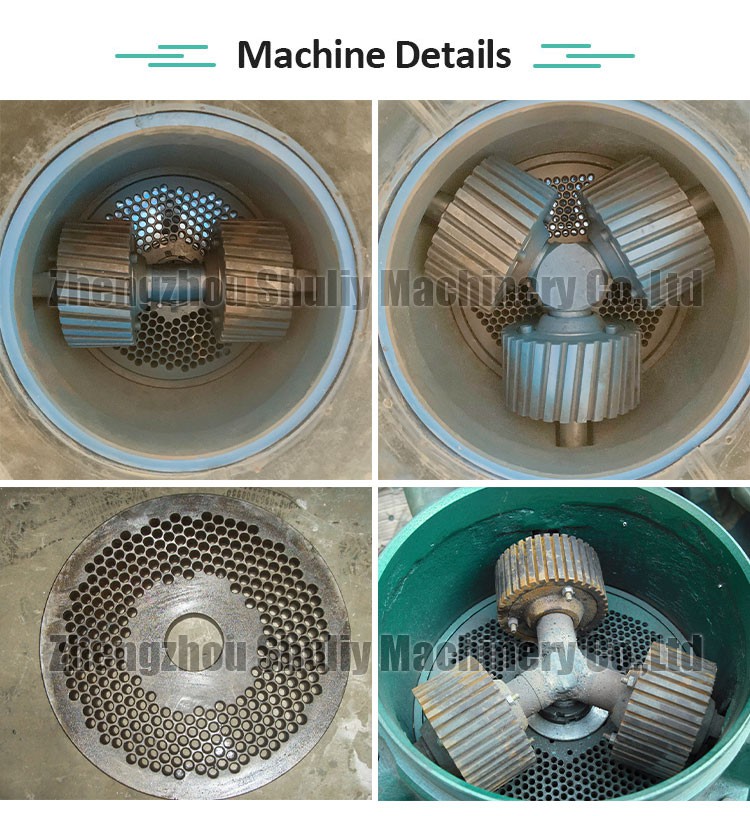Flat die pellet machine Flat die pellet machine