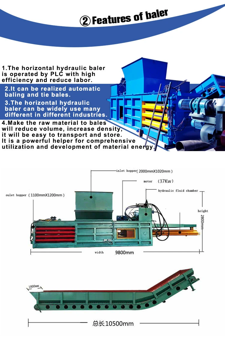 horizontal cardboard baler horizontal cardboard baler