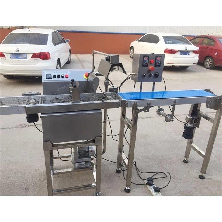 automatic chocolate coating machine