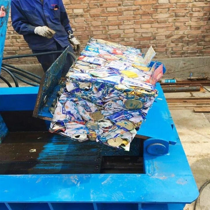 hydraulic scrap baling press machine3