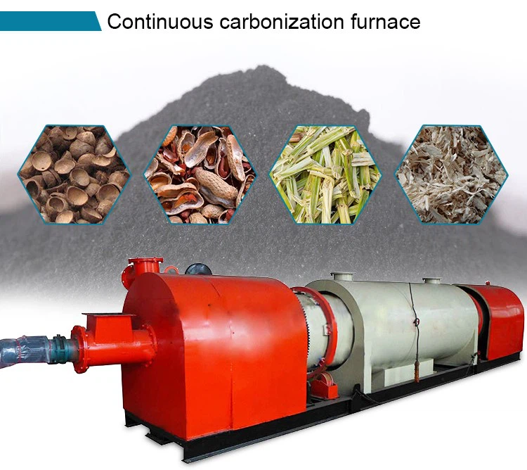 biomass carbonization machine biomass carbonization machine